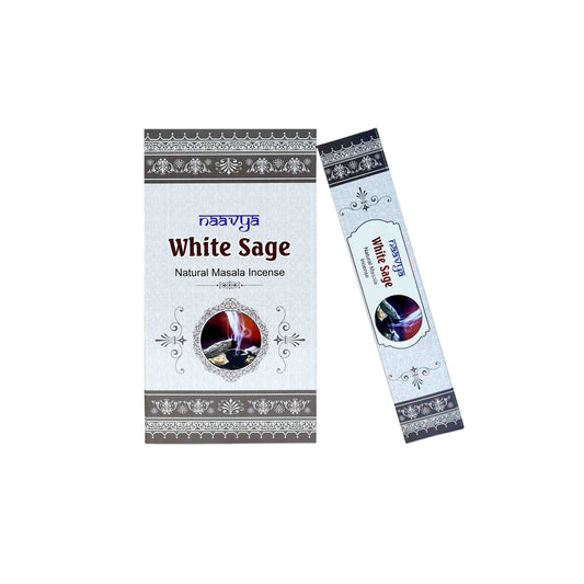 Naavya White Sage Masala Incense Sticks.