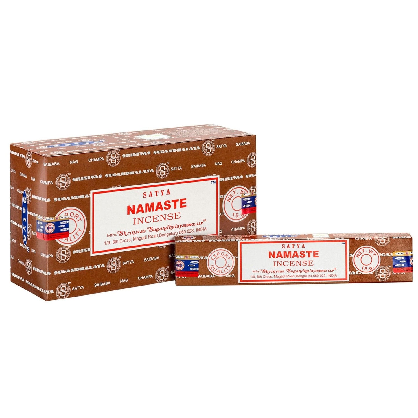 Satya Namaste Masala Incense Sticks.