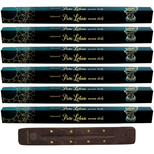 Vedmantra 6 Pack Premium Incense Stick - Pure Loban.